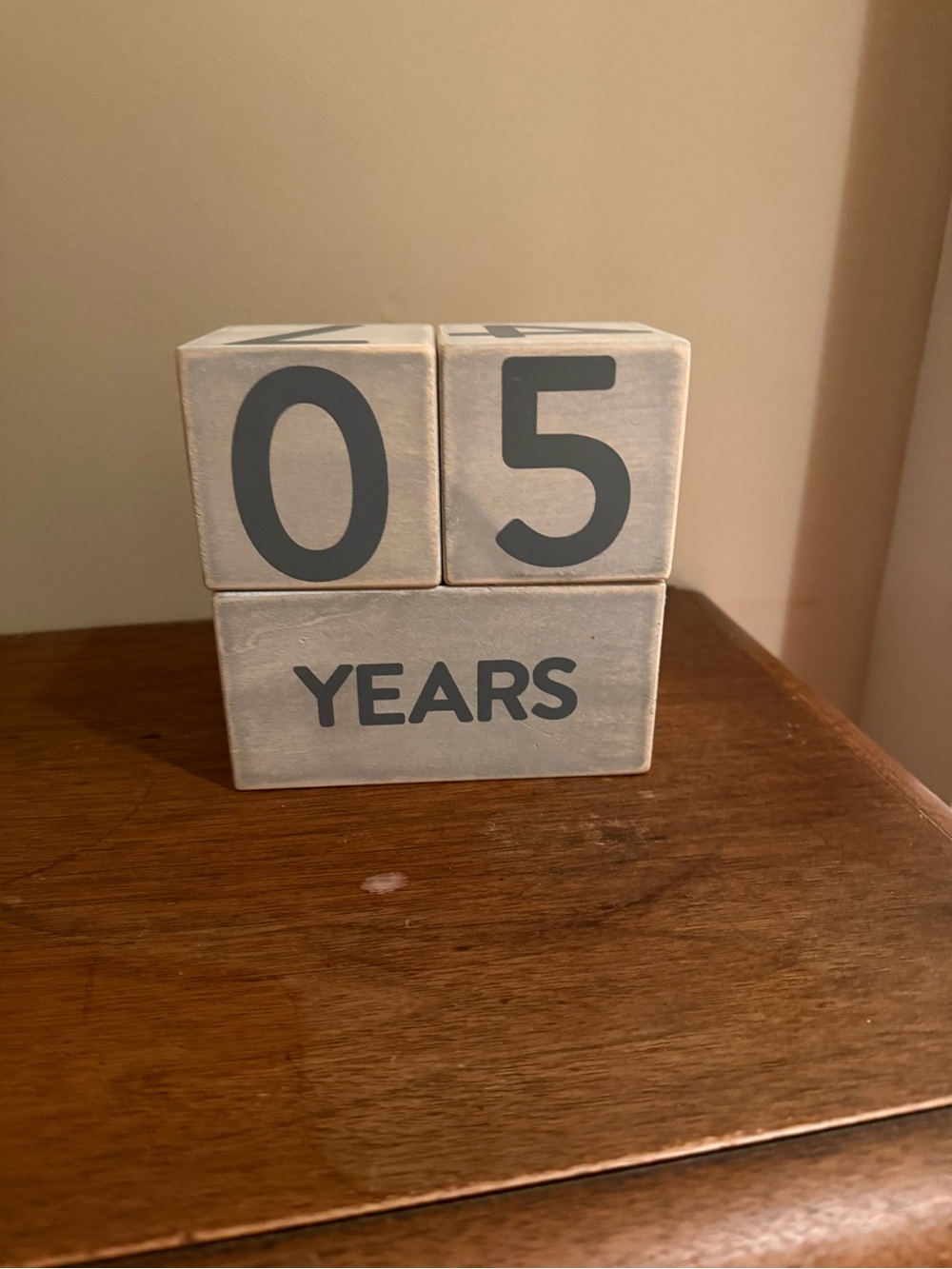 Wooden Milestone Age & Grade Blocks